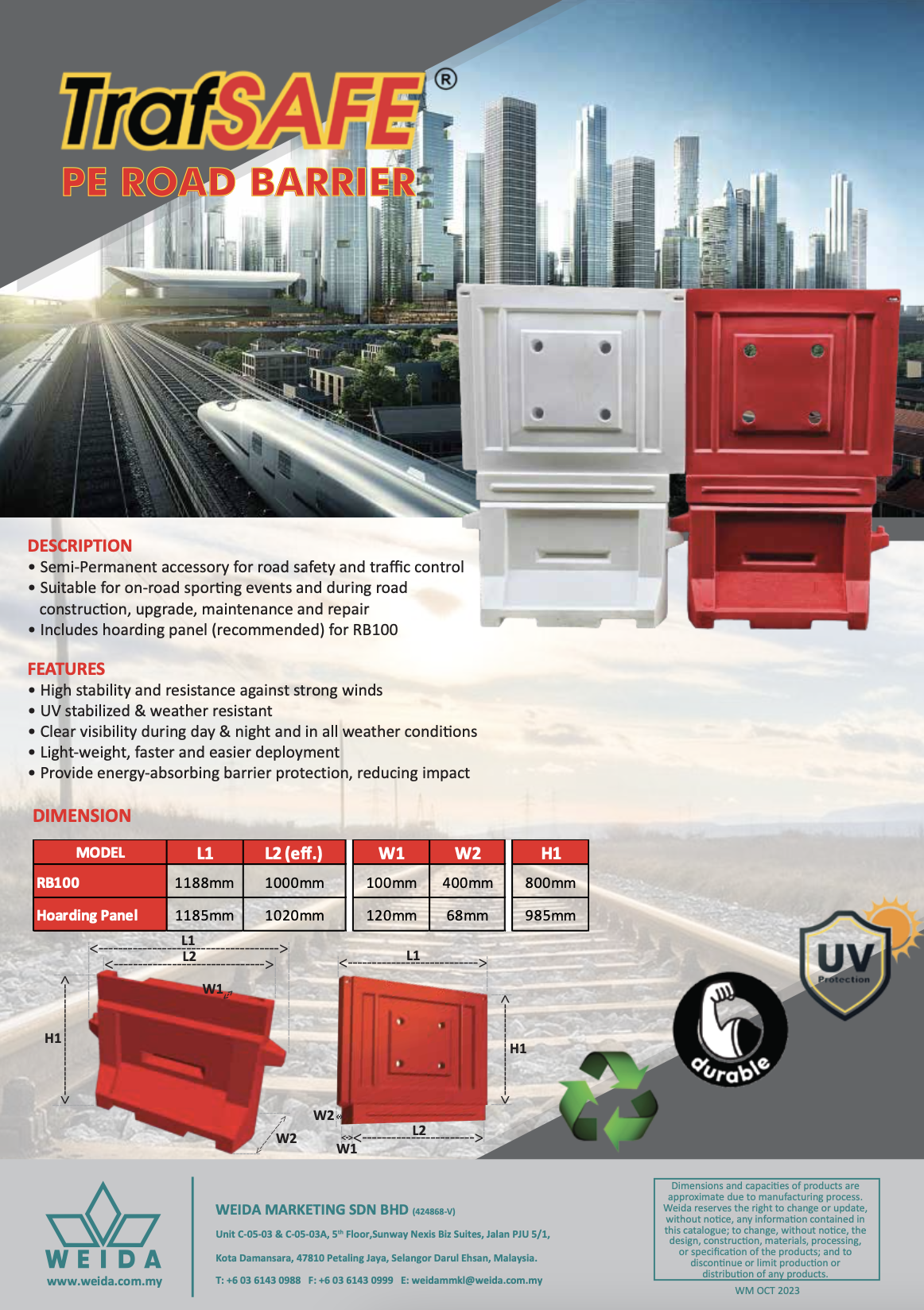 TRAFSAFE 1M