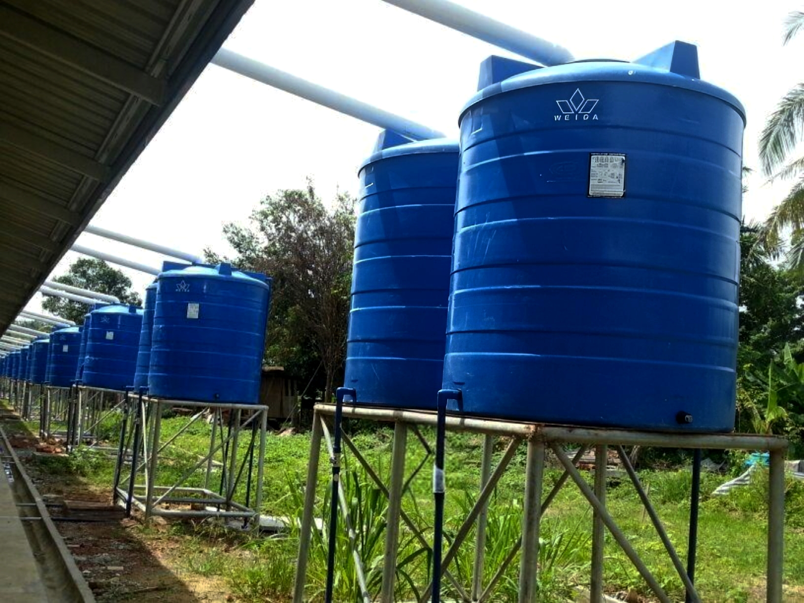 Rumah Panjang 25 pintu Kg Tinangol Matunggong, Sabah