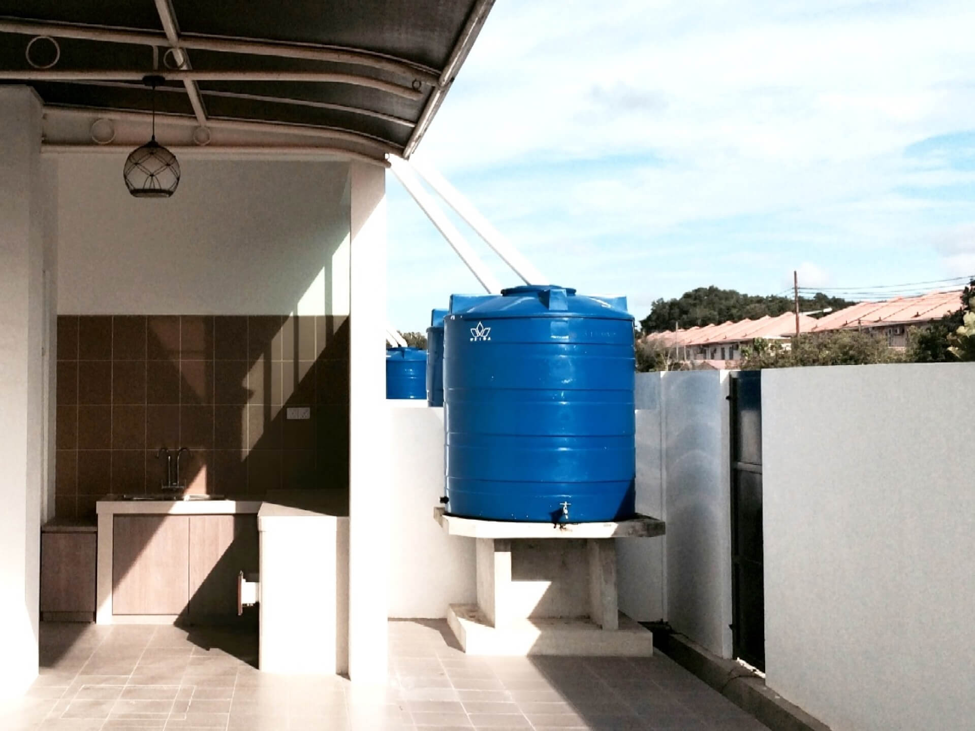 Rainwater Taman M maju Sandakan, Sabah