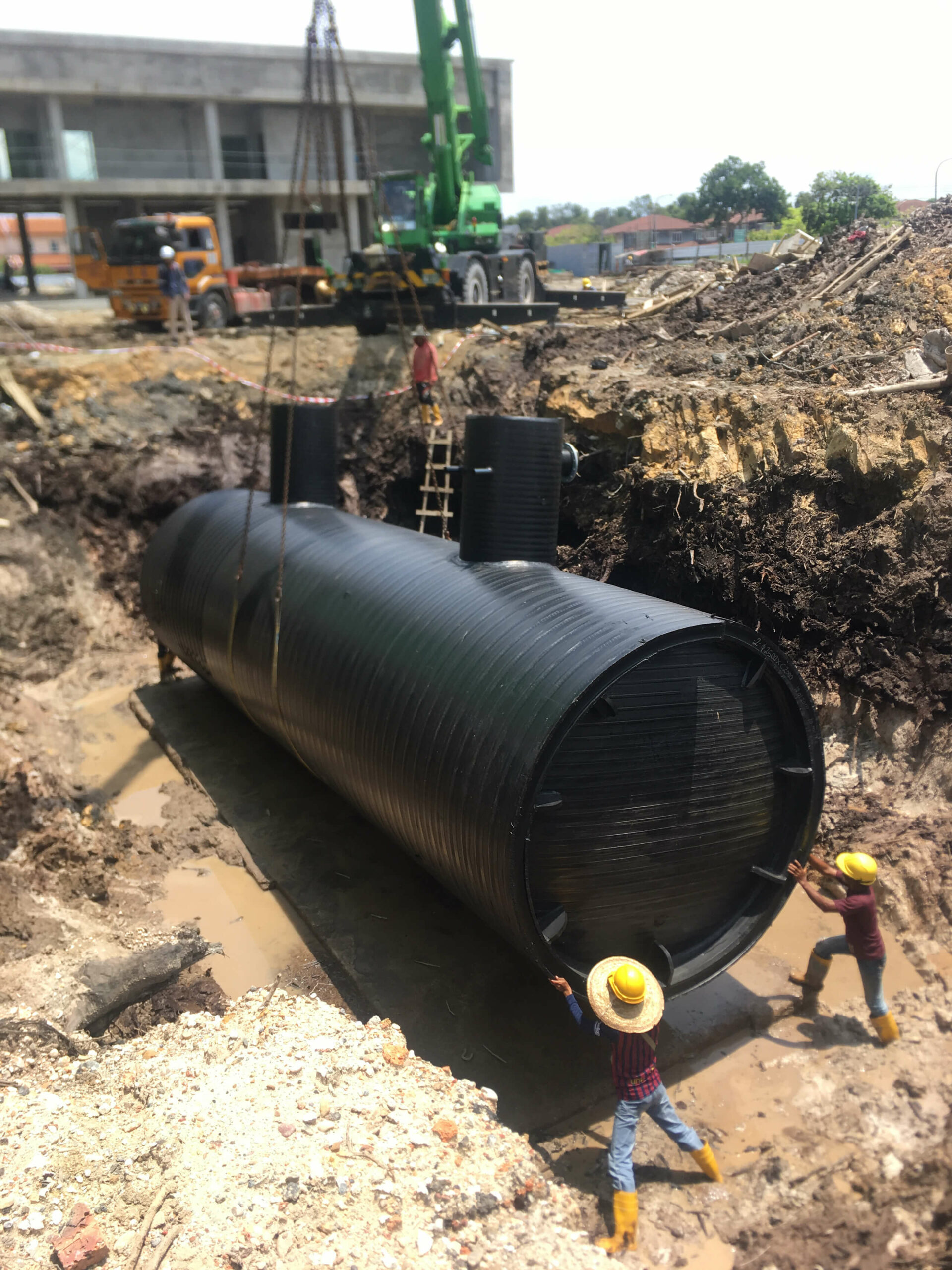 Underground RWH Tank @ DBKU Depo, Kuching