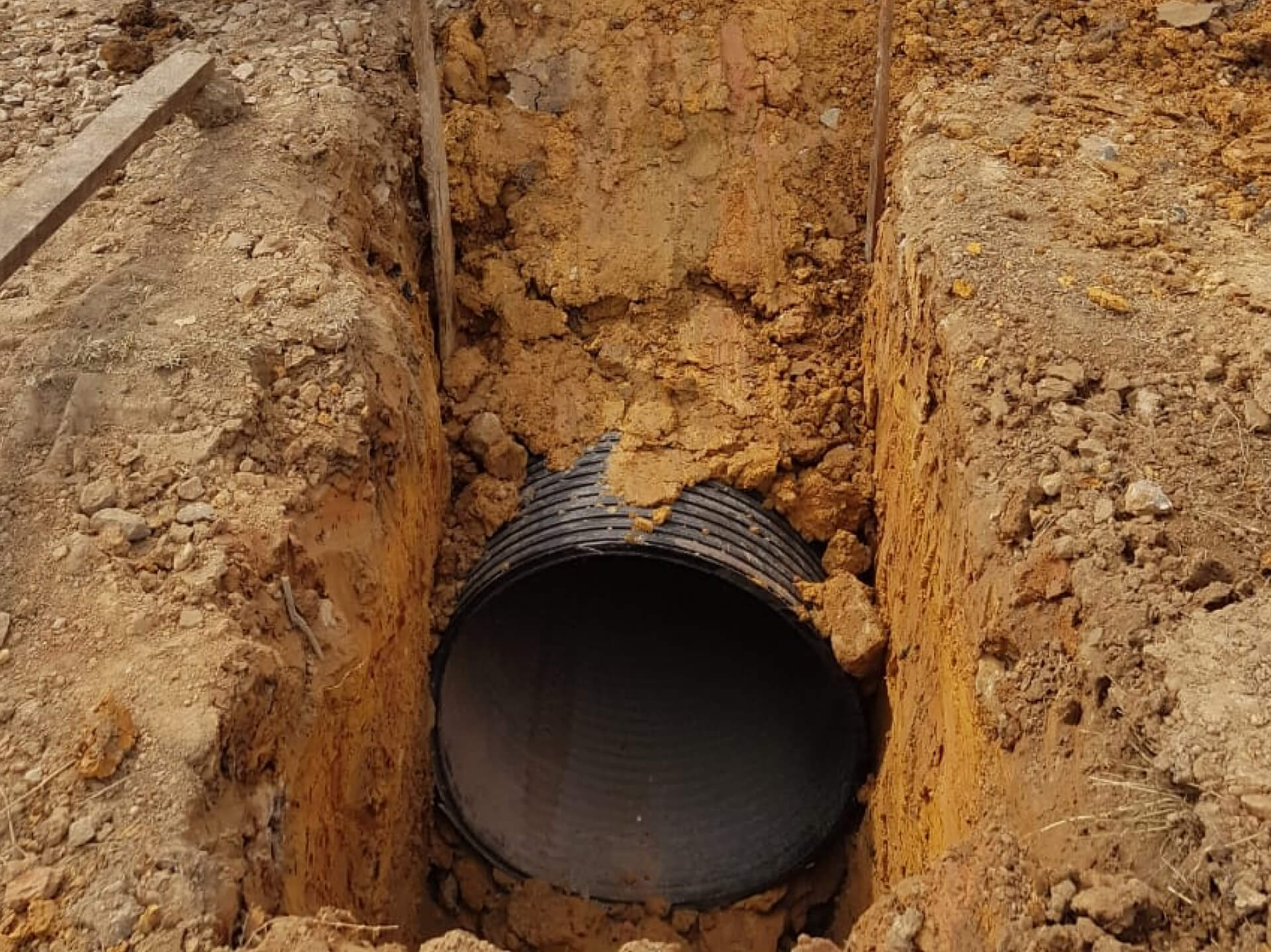 Reinforced Spiral Pipe, Sinarmas Kalimantan, Indonesia