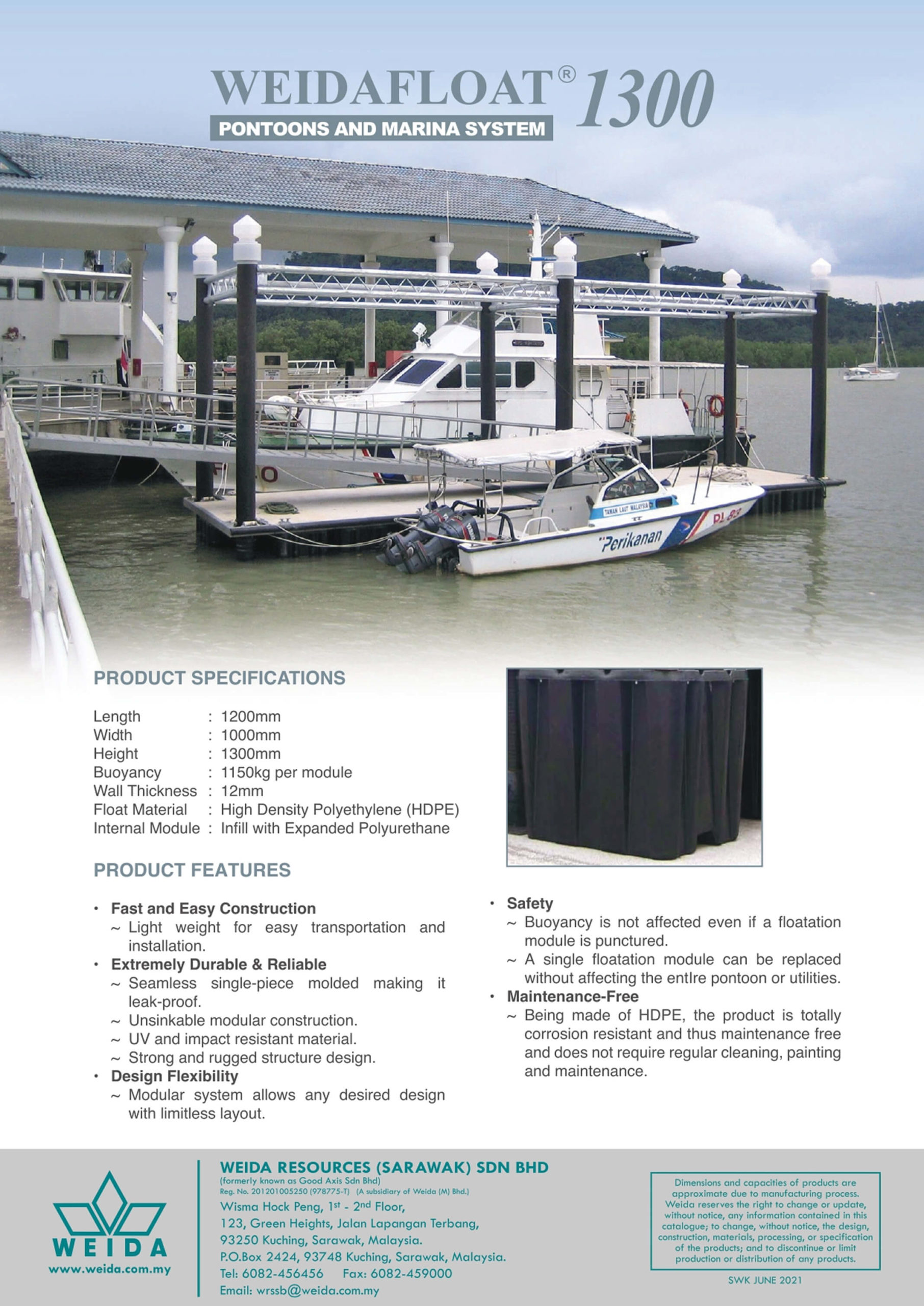 WEIDAFLOAT® 1300 (Sarawak)