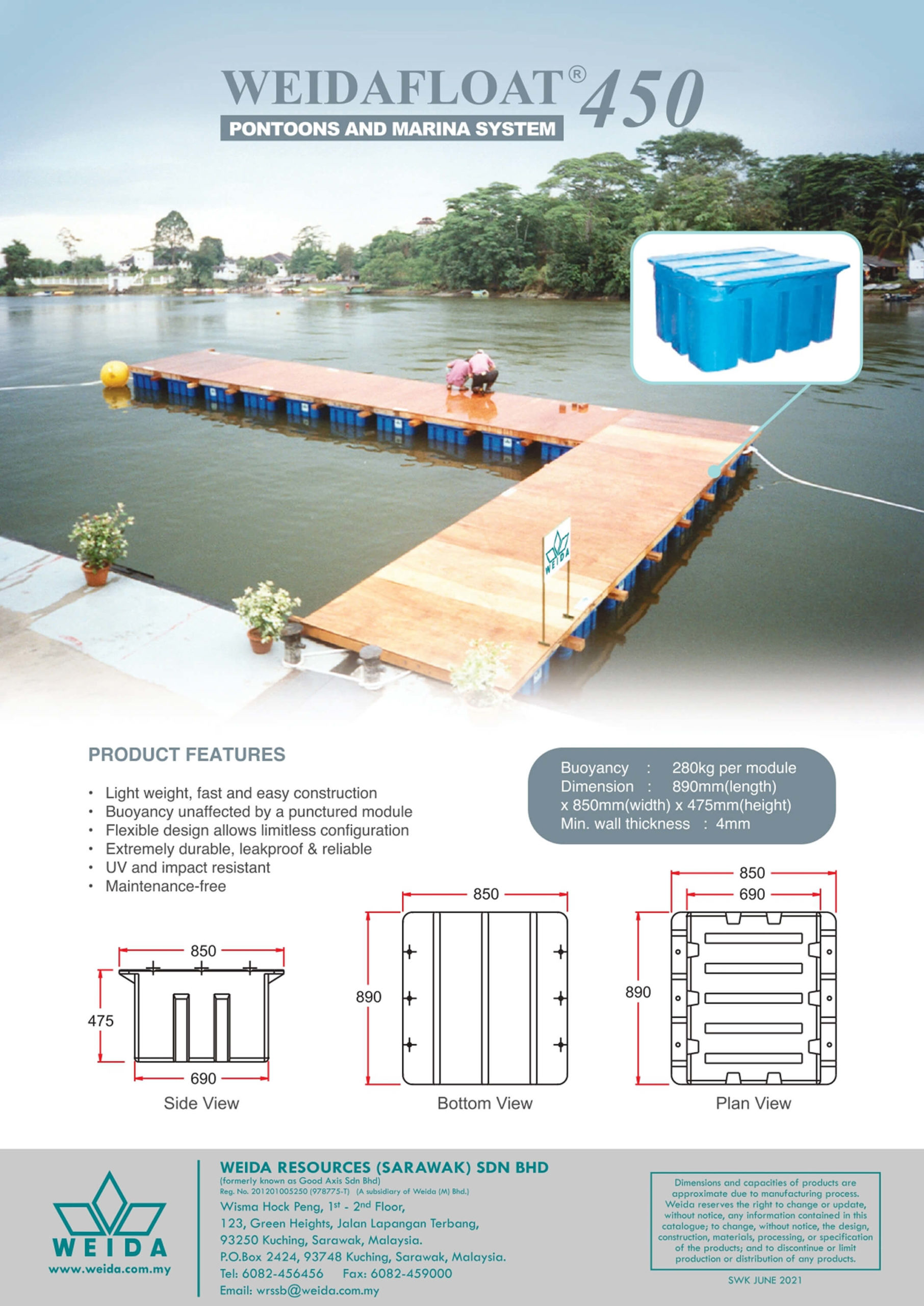 WEIDAFLOAT® 450 (Sarawak)